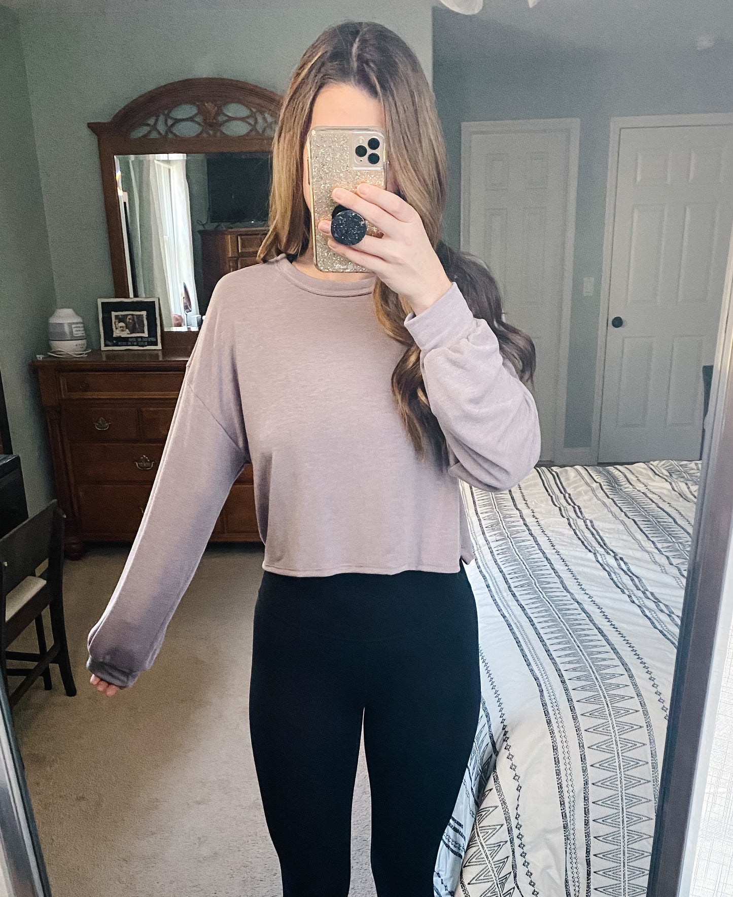 Twist Back Everyday Sweater - Mocha