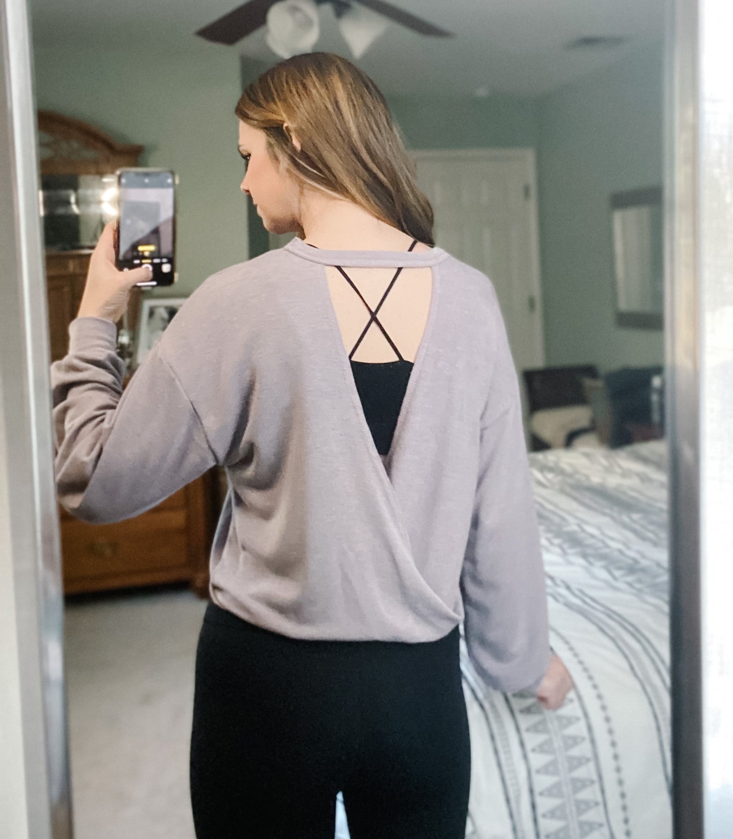 Twist Back Everyday Sweater - Mocha