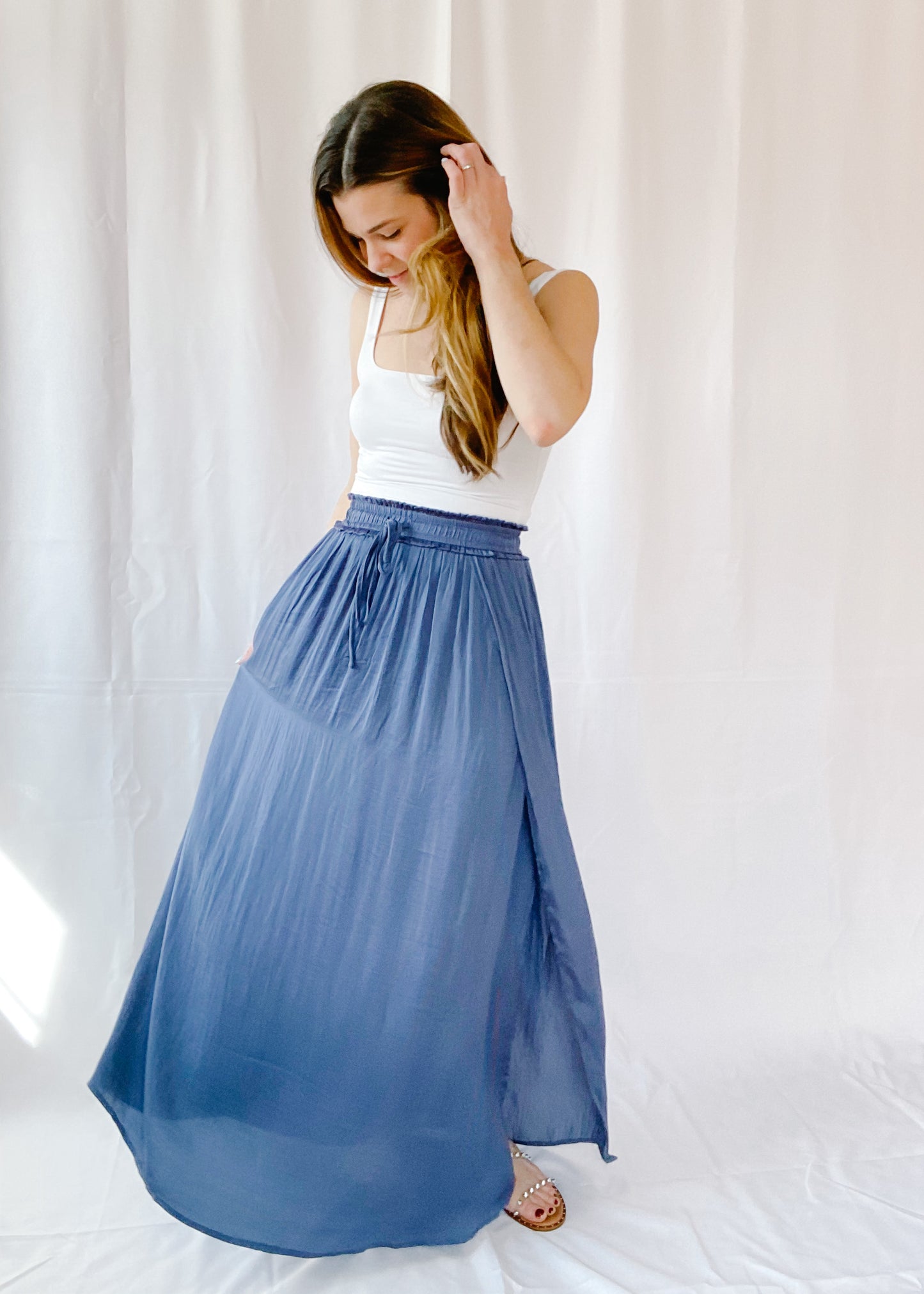 Ocean Dreams Maxi Skirt