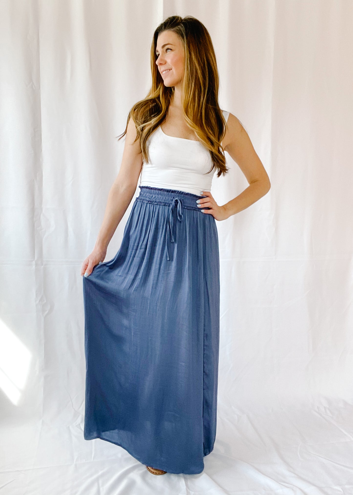 Ocean Dreams Maxi Skirt