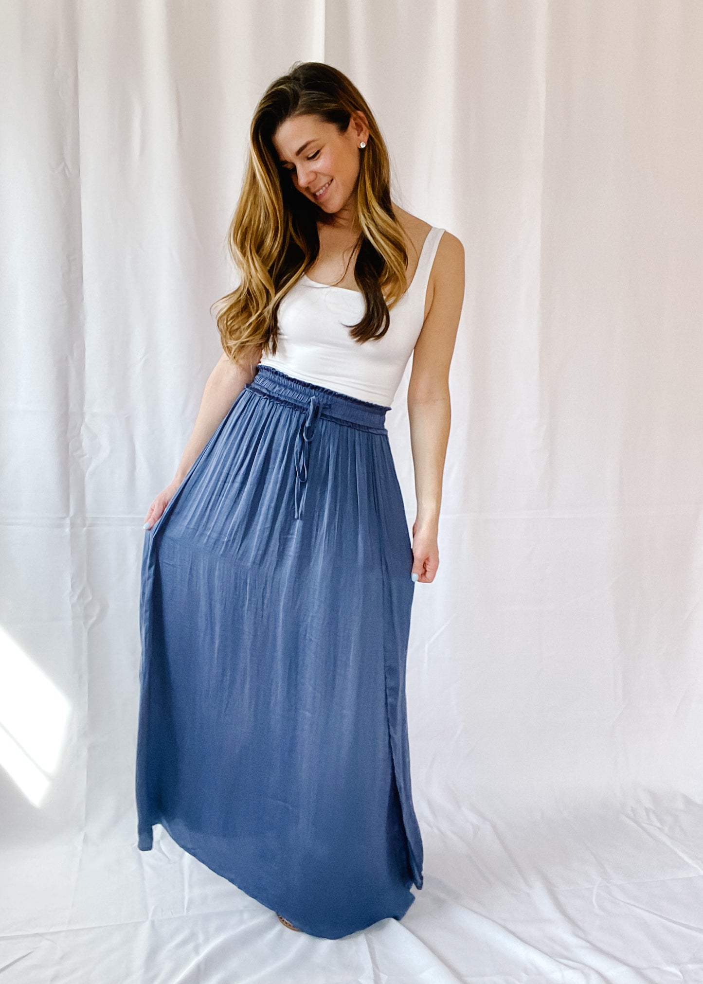 Ocean Dreams Maxi Skirt