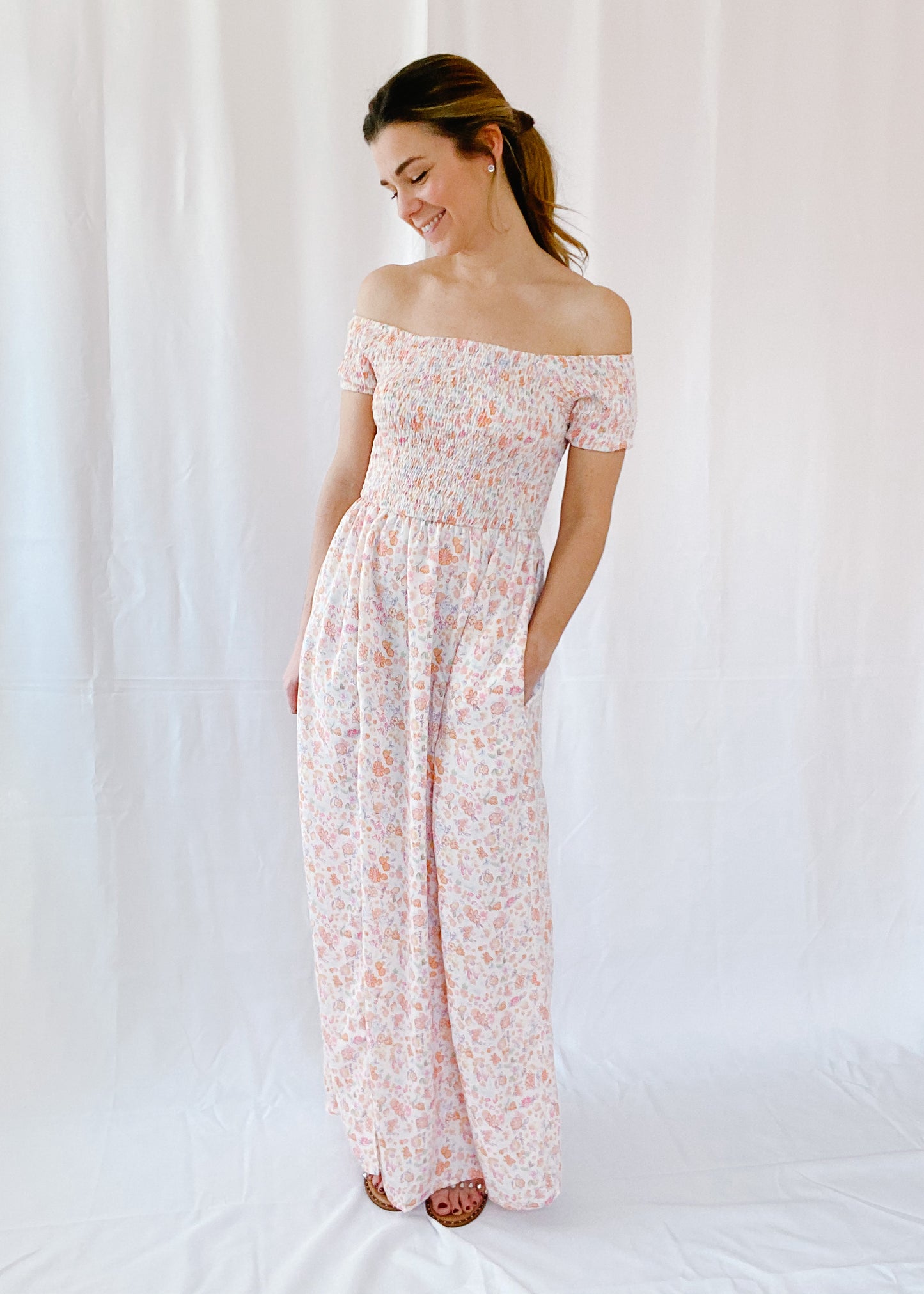 Spring Fling Smocked Maxi Dress