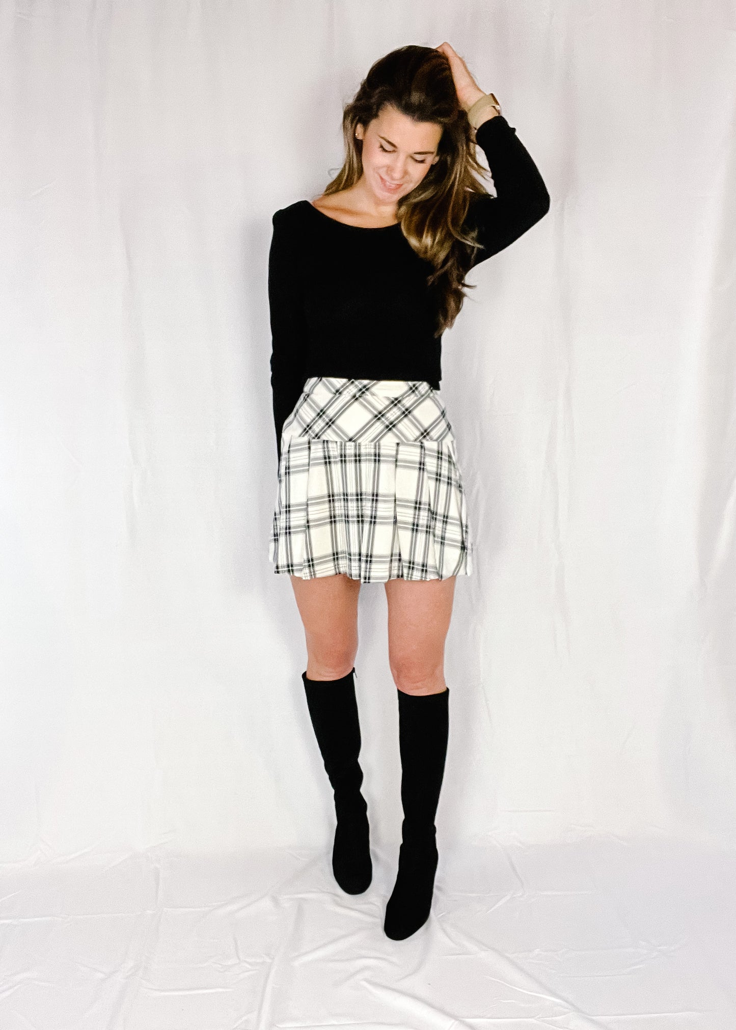 Mad About You Plaid Skirt