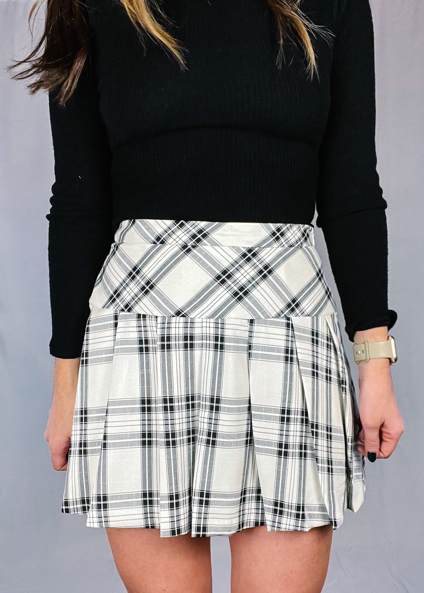 Mad About You Plaid Skirt