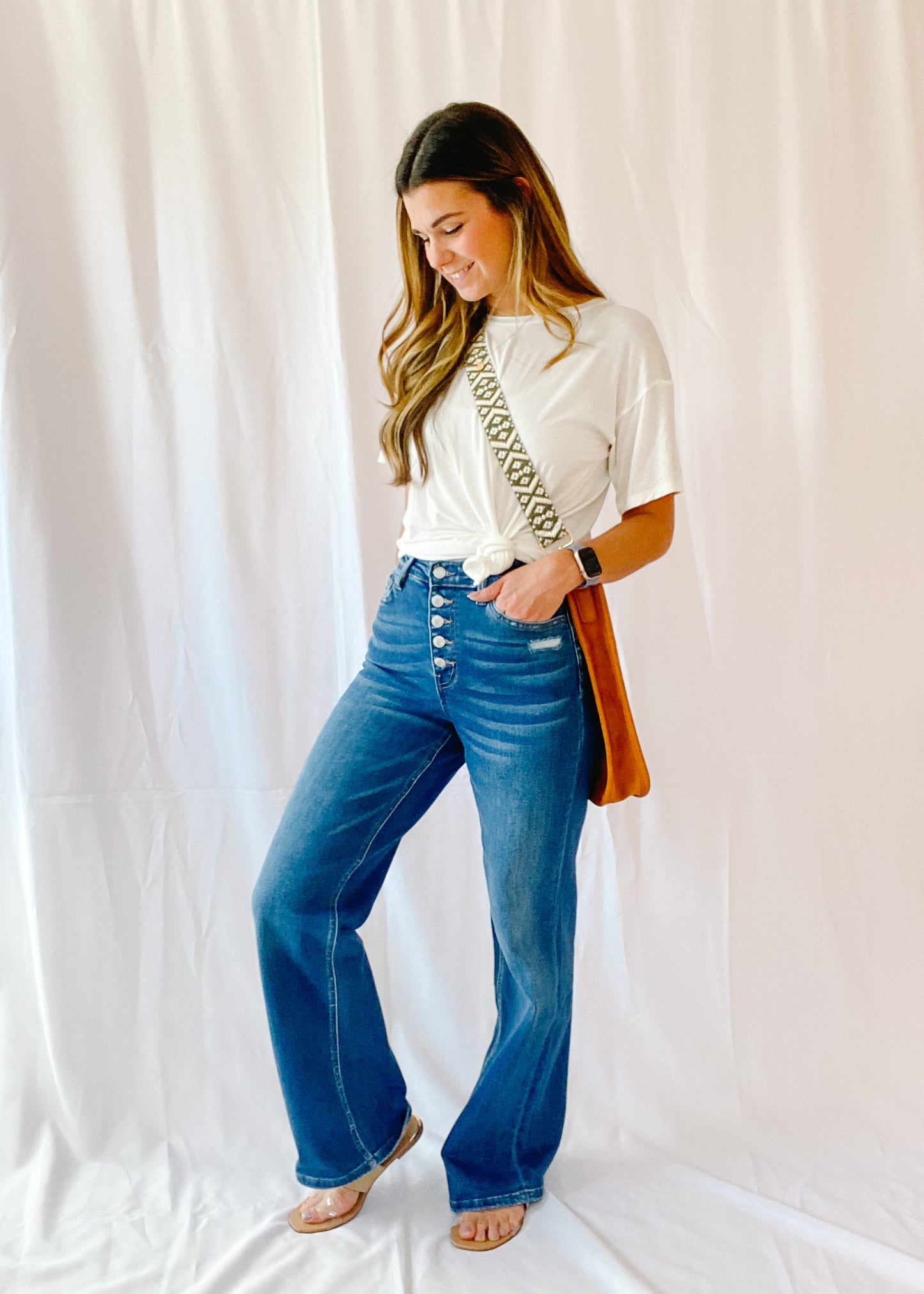 Feeling Good Wide Leg Jeans