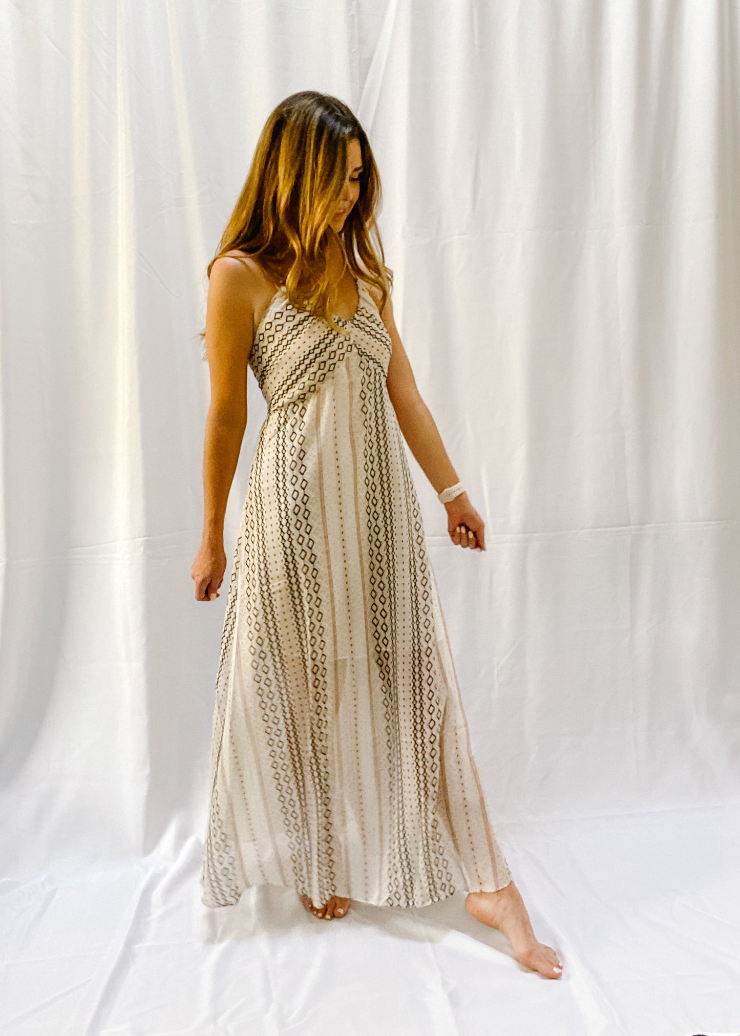 Fancy Free Halter Maxi Dress