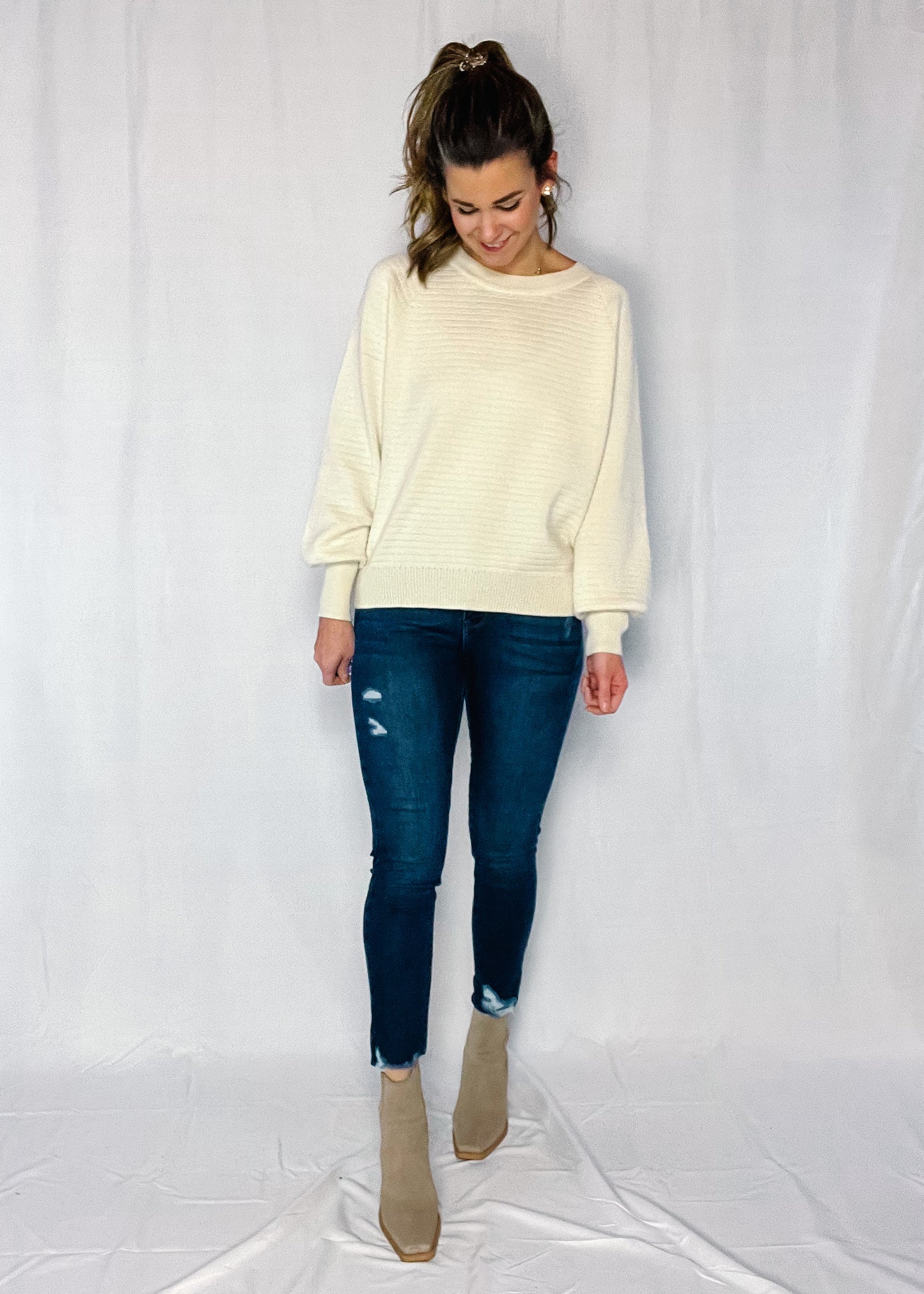 Perfect Match Raglan Sleeve Sweater