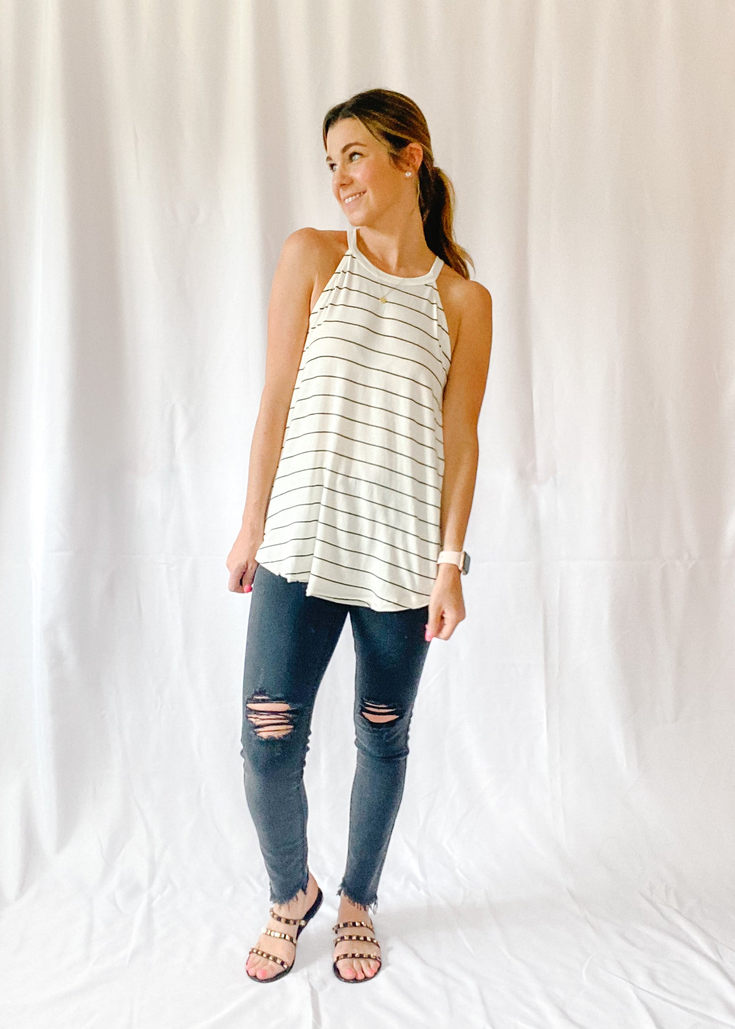 Swing Swing Striped Tank