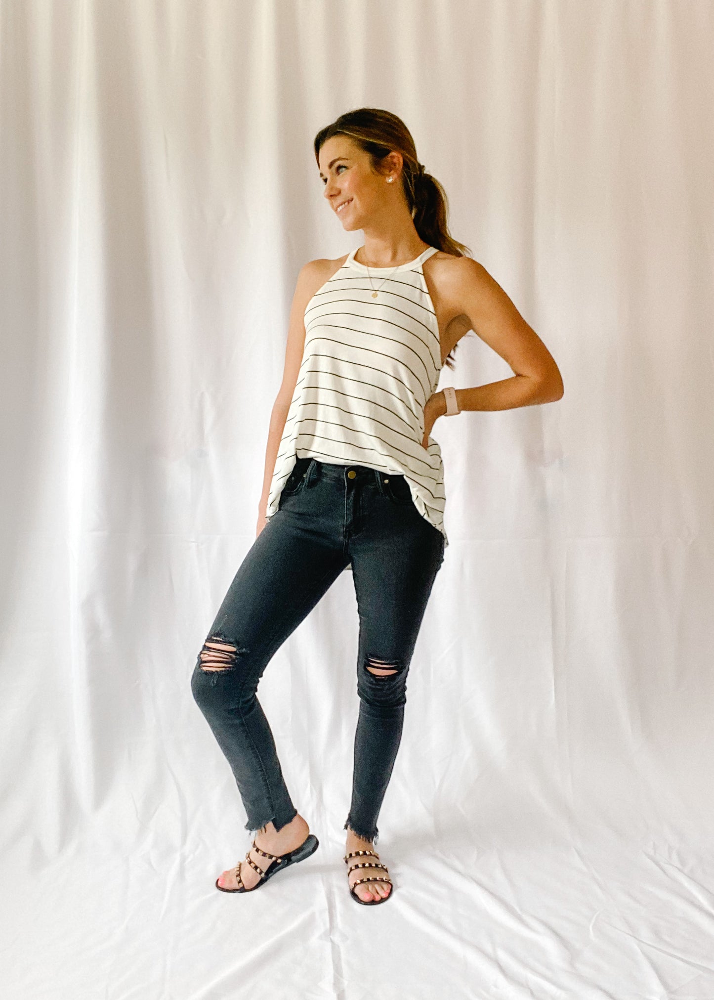 Swing Swing Striped Tank