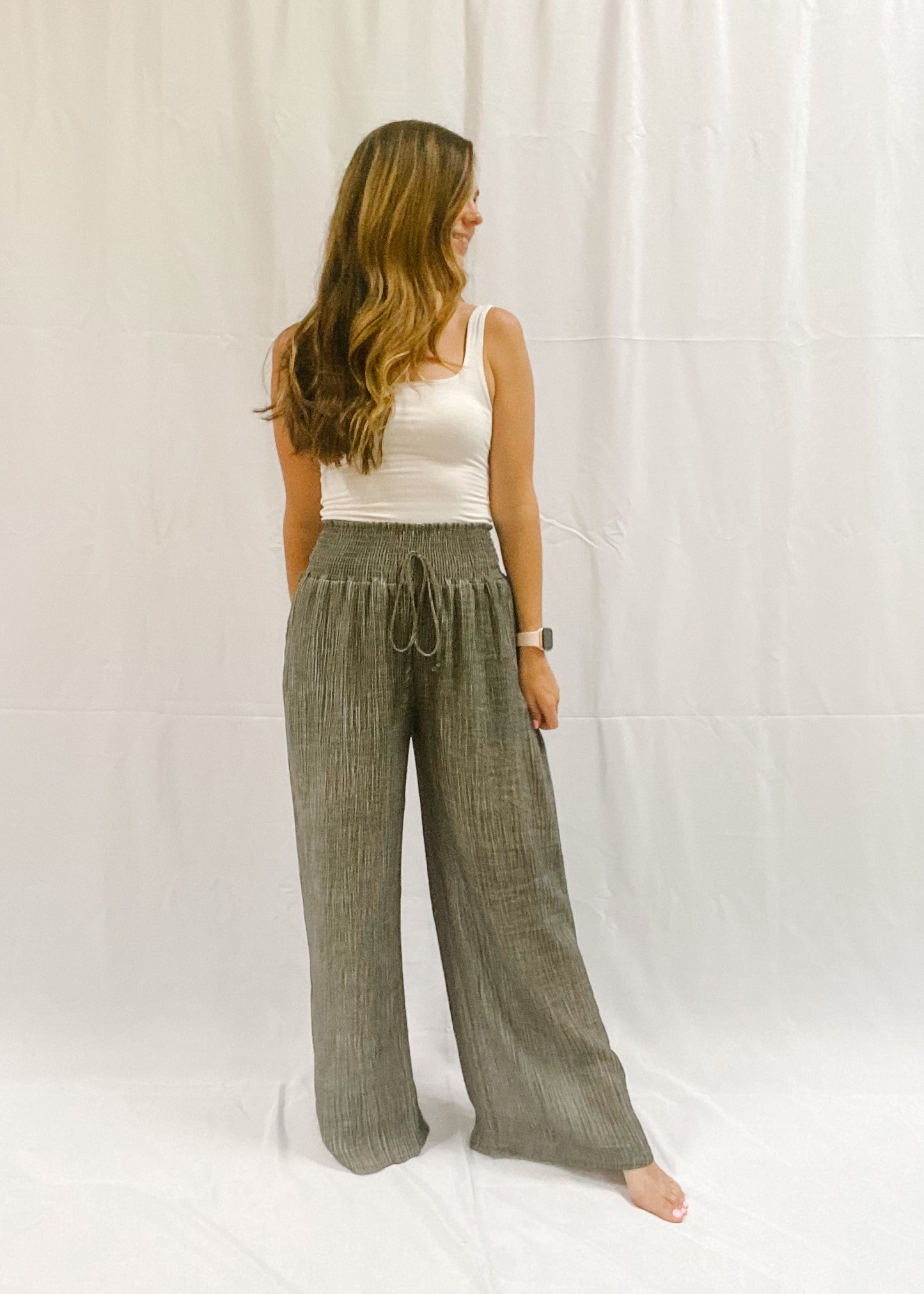 Barefoot on the Beach Wide Leg Pants