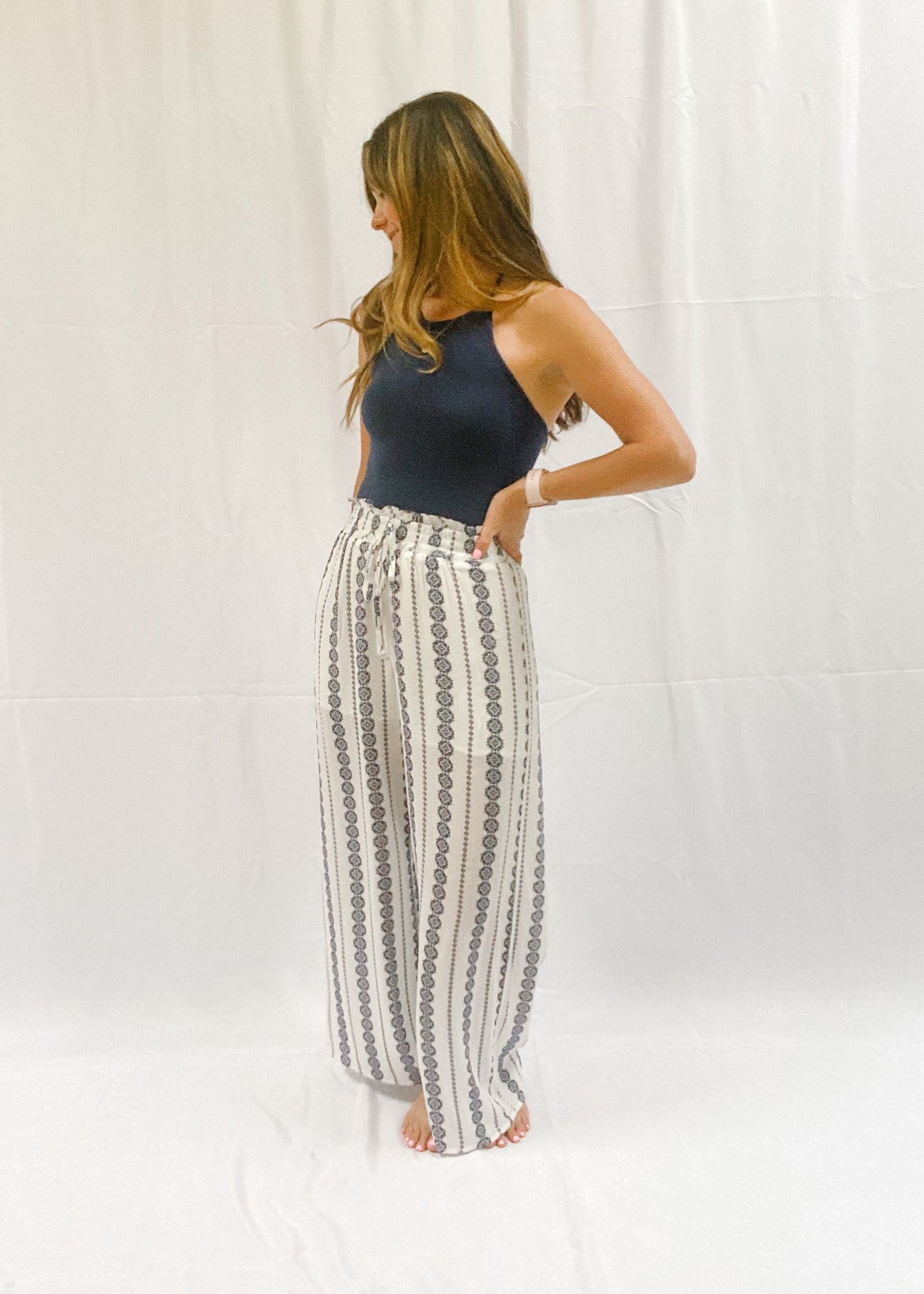 Summer in Santorini Wide Leg Pants