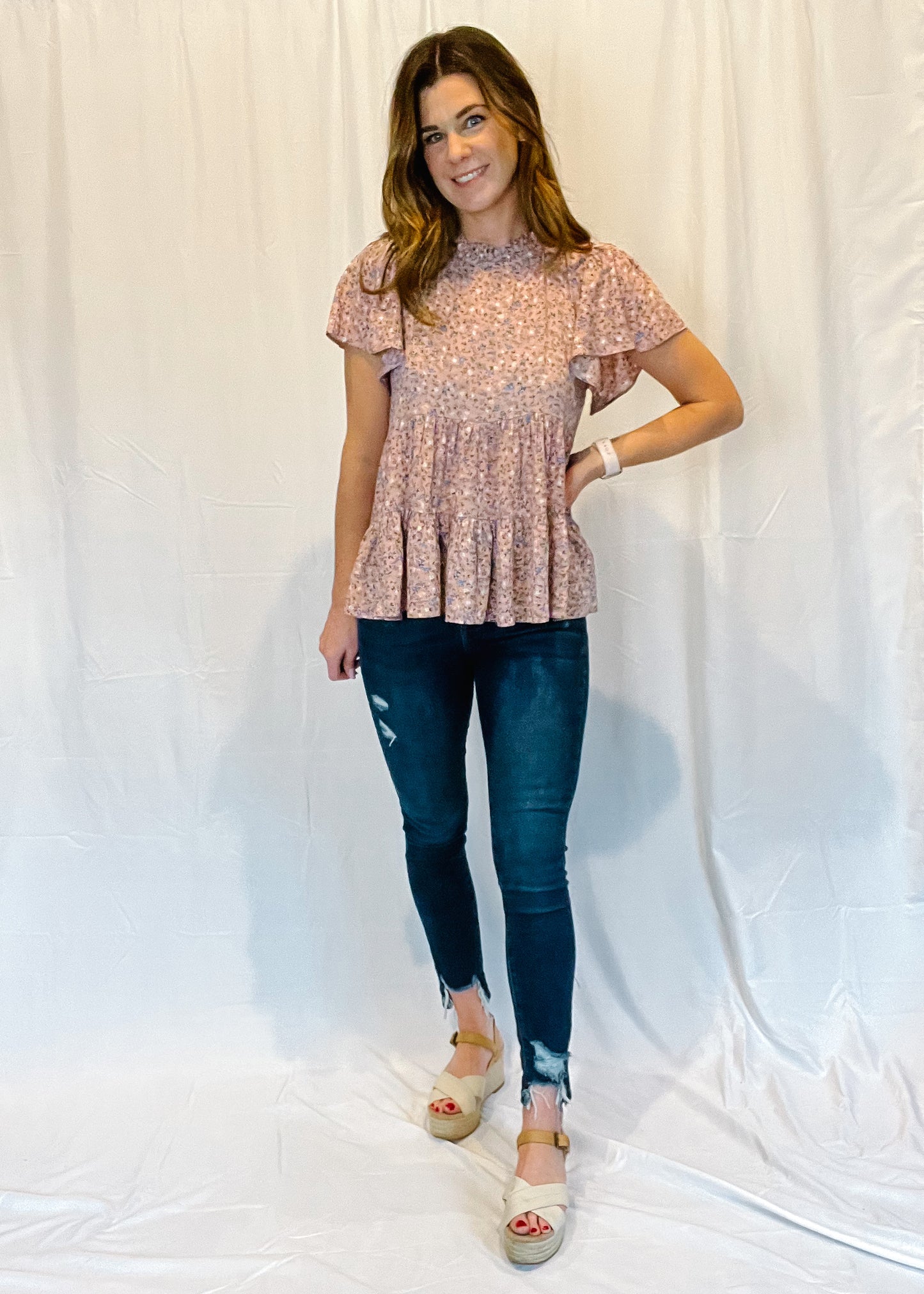 Flower Hour Tiered Top