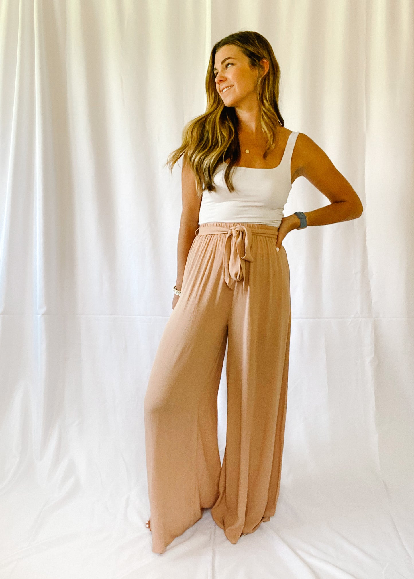 Out to Lunch Wide Leg Pants