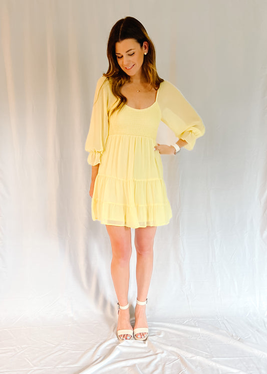 She's Got Sunshine Mini Dress