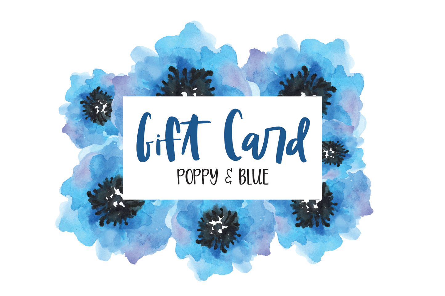 Poppy & Blue Gift Card