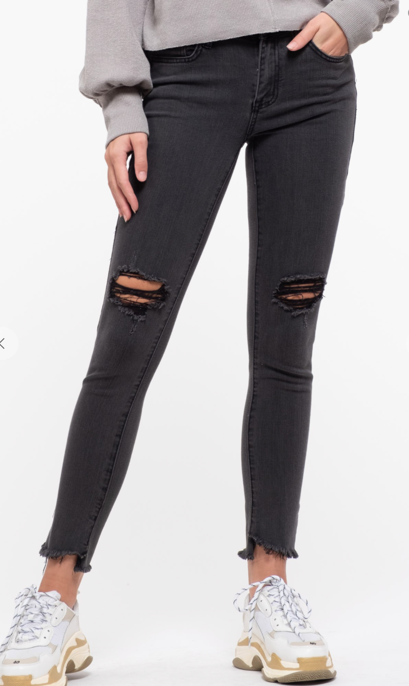 Anything Goes Black Wash Jeans